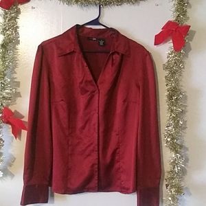 🎉Vintage polyester blouse🎉